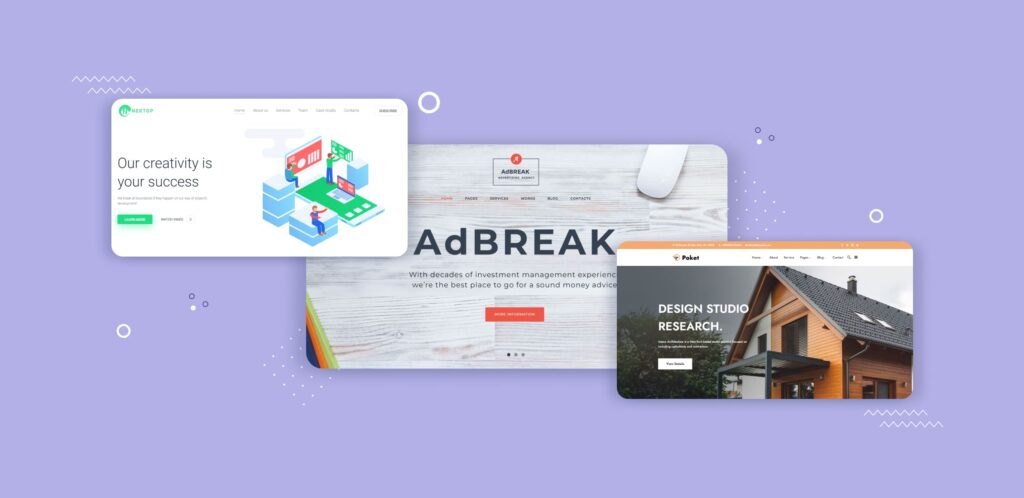 40+ Best Creative Agency WordPress Themes 2023 featured images 899.