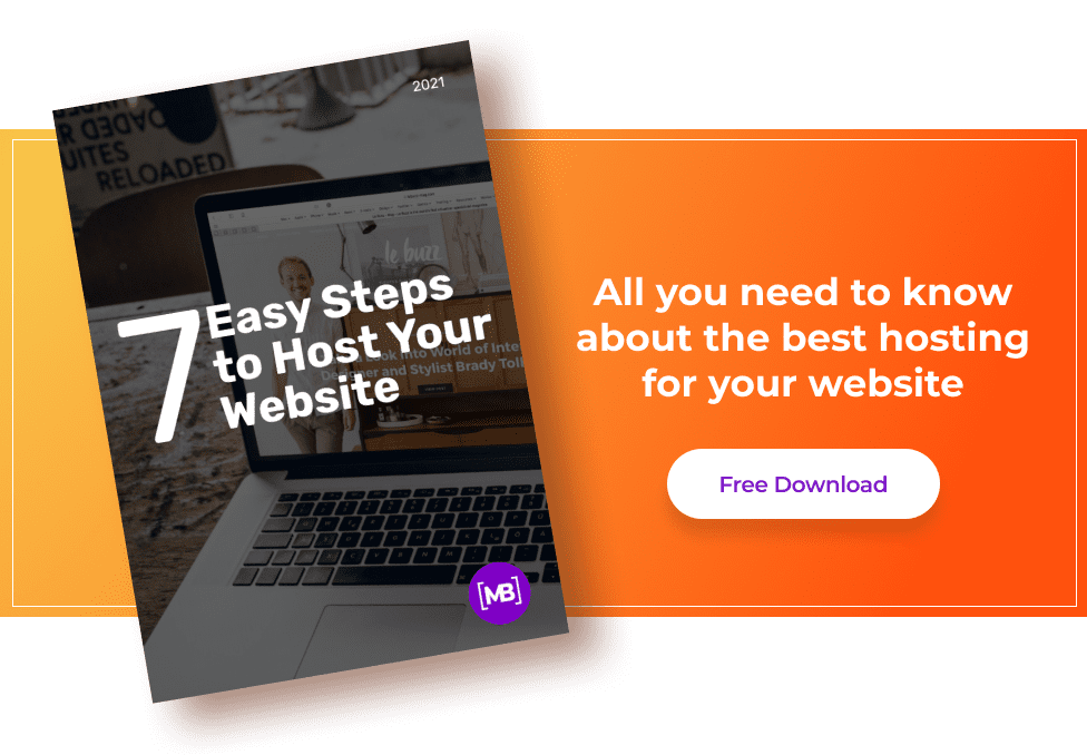 Banner Free White Paper: 7 Easy Steps to Host Your Website.