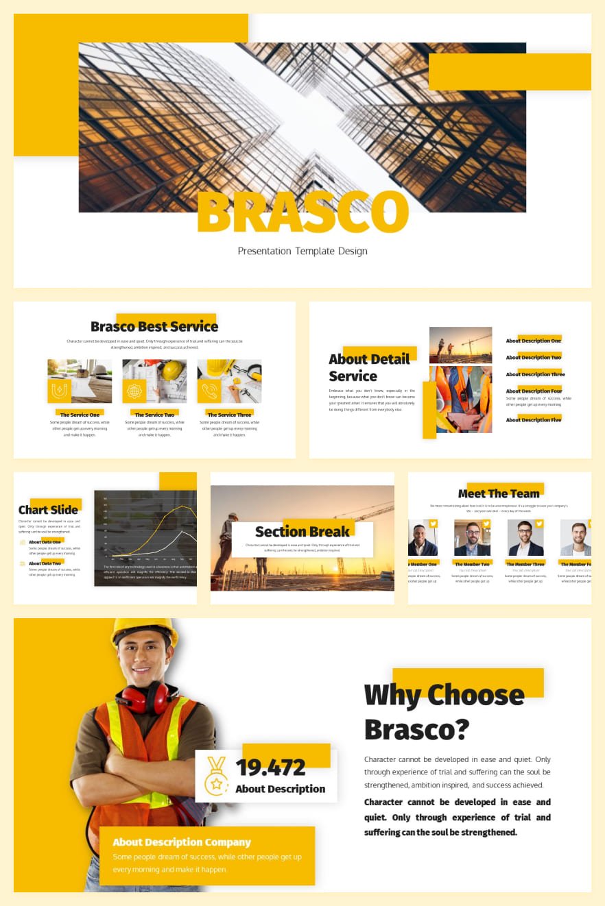 Brasco - Construction by RaviraCreative. Collage Image.