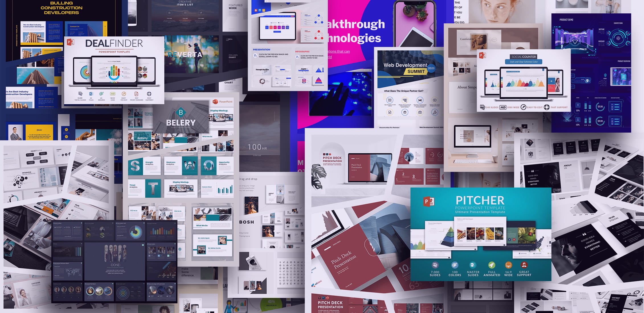 Examples Pitch Deck Templates.