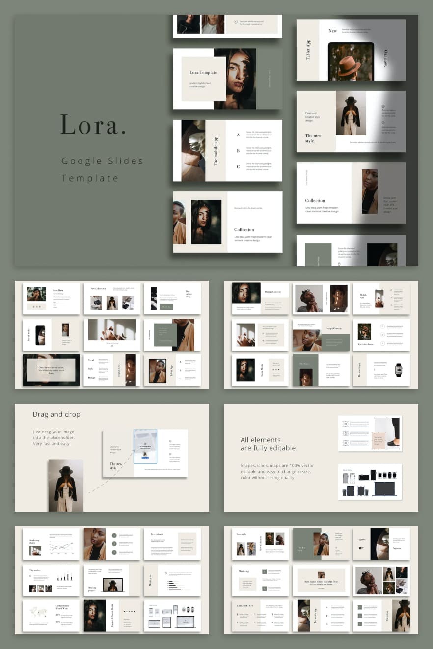 The template is made in a muted olive color. The blocks are conveniently and nicely placed. The stylish and flexible design of the theme only adds value to it.