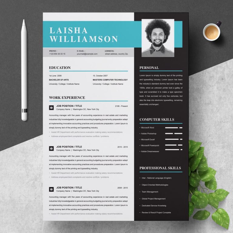 Resume Template - Masterbundles