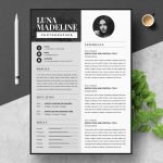 Stylish Photographer Resume Design Template