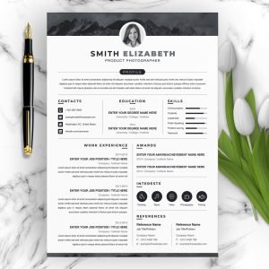 Resume Template/CV Design Pattern