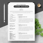 CV PSD Template + Cover Letter – MasterBundles