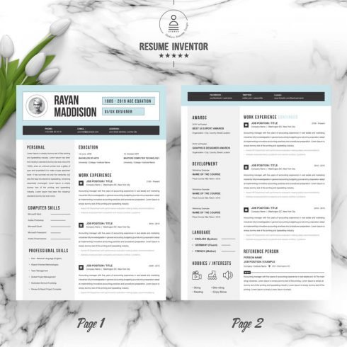 CV Template - MasterBundles