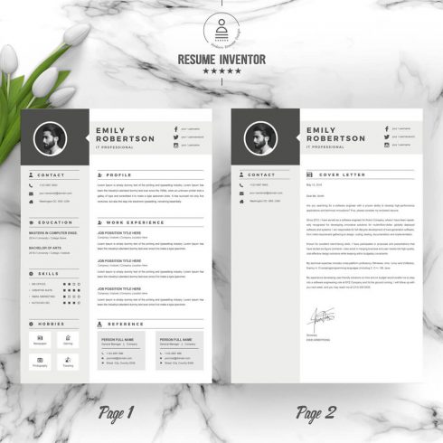 Best Executive Resume Template – MasterBundles