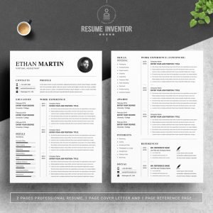 Effective Virtual Assistant Resume Design Template