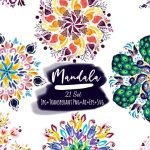 Bear Mandala SVG, Mama & Baby Bear