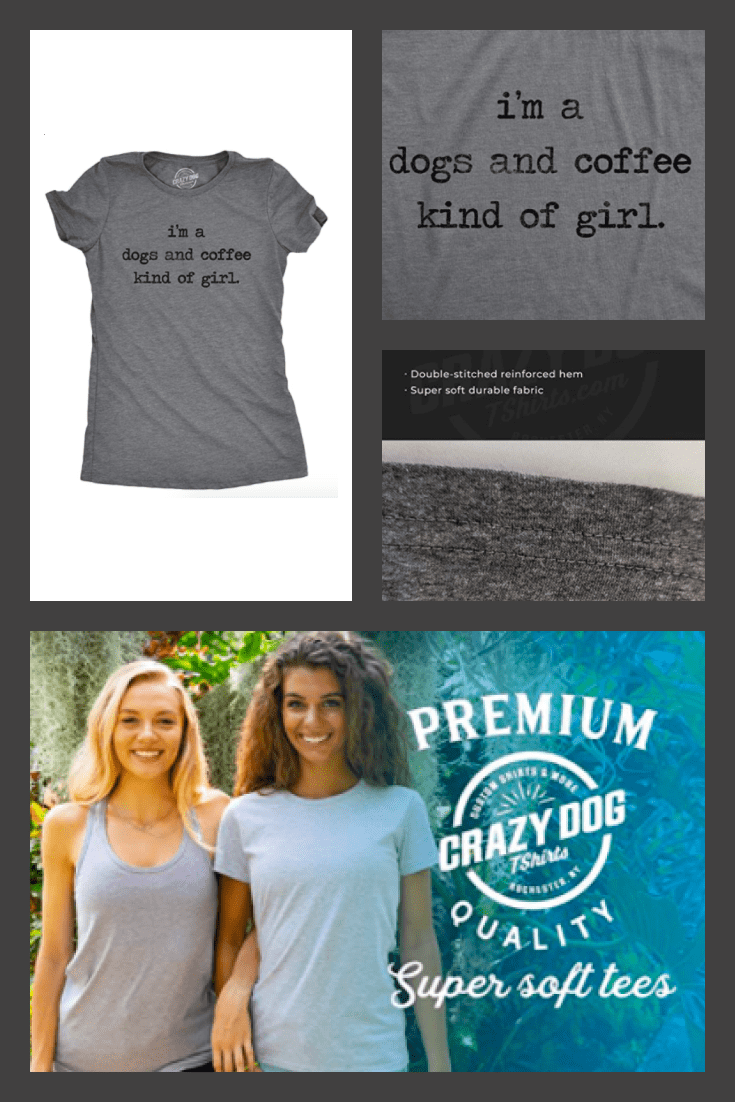 Simple and gray T-shirt, created with a nice and soft fabric.