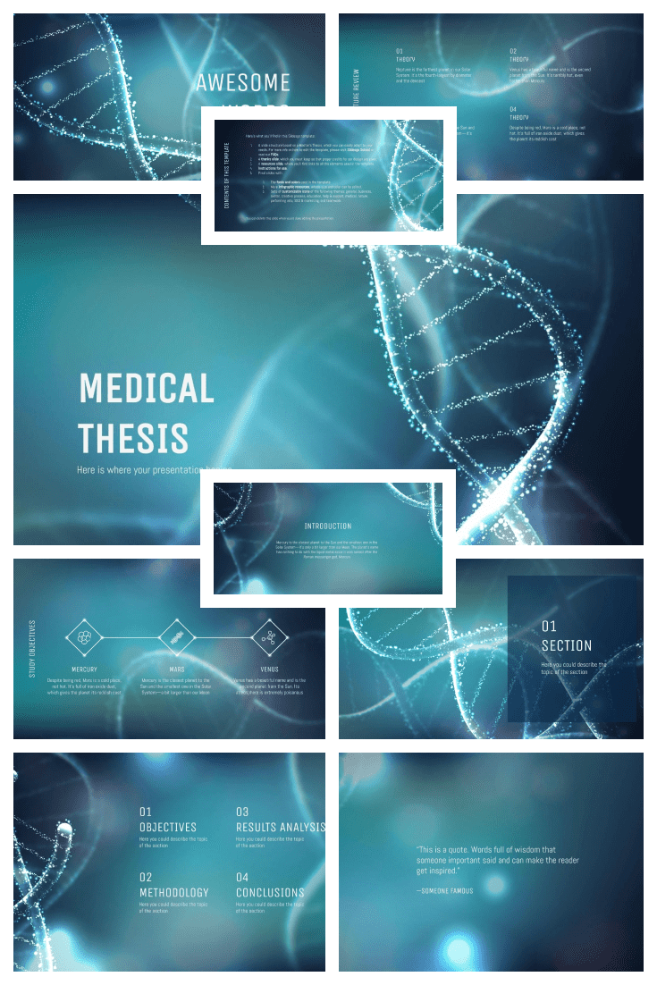 Gradient turquoise as a polyatomic molecule twists into its own color. The theme is beautiful and modern.