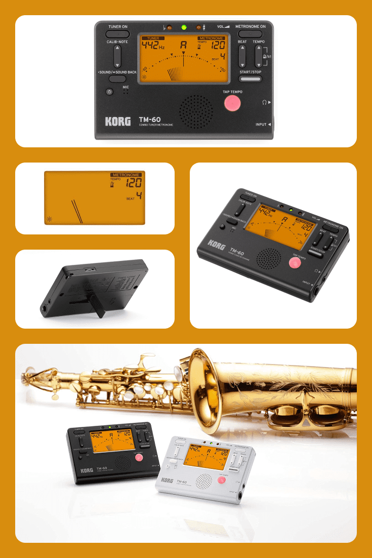 It is the newest model and features a larger display that can show the tuner and metronome simultaneously.