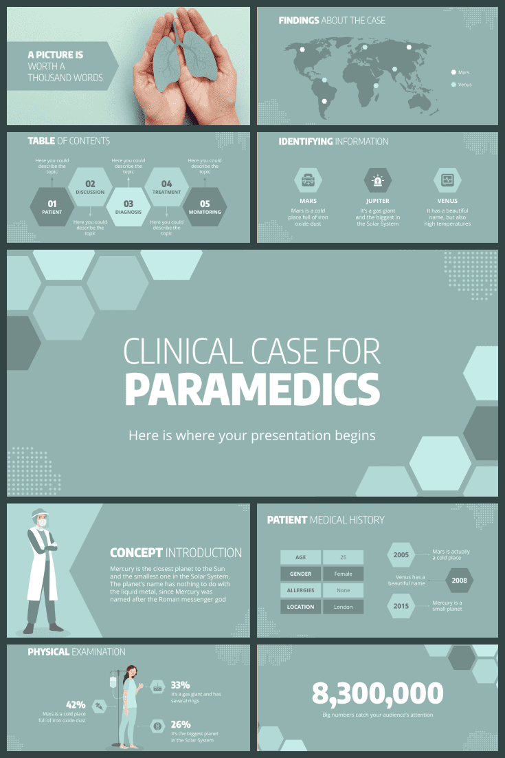 A delicate lime color envelops every word of the presentation. Perfect block shapes and unusual infographics will bring success to any presentation.