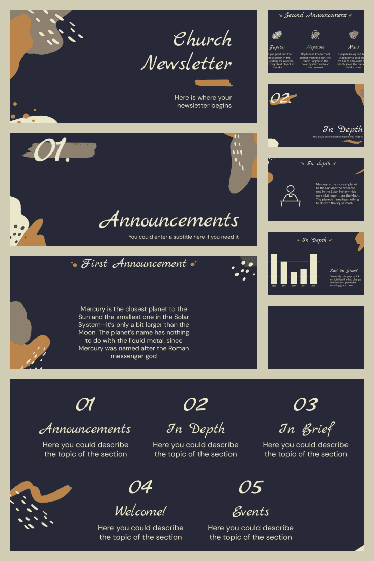 church presentation template ppt