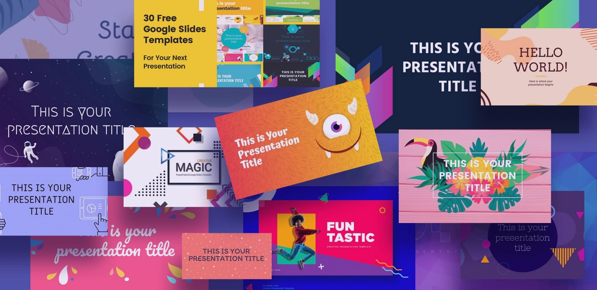 40+ Best Free Fun Google Slides Themes 2021 Master Bundles