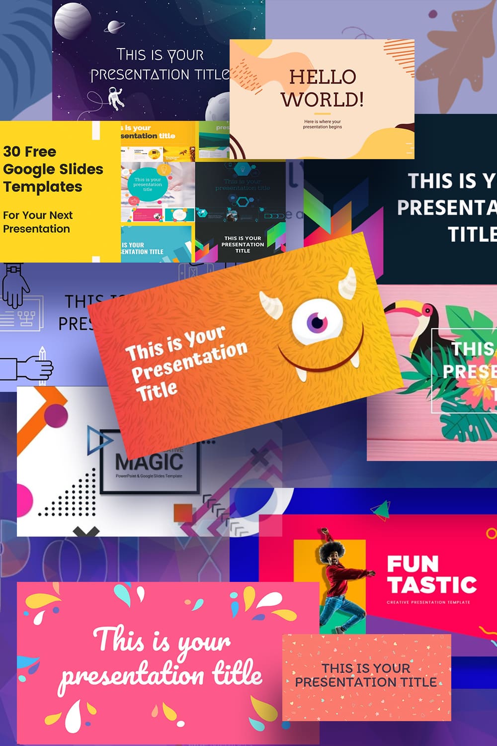 40+ Best Free Fun Google Slides Themes 2021 Master Bundles