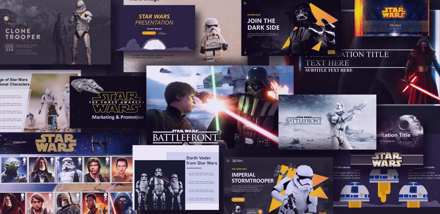 24+ Best Star Wars PowerPoint Templates in 2021 Master Bundles