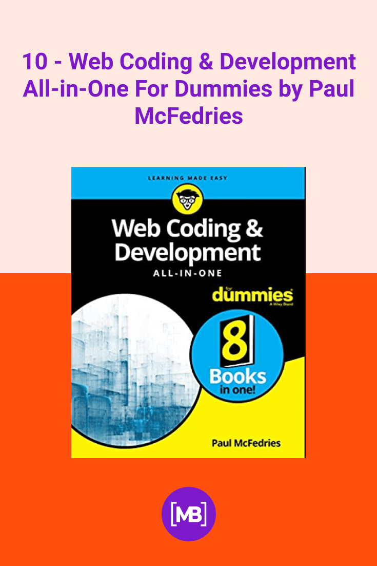 Web Coding & Development All-in-One For Dummies by Paul McFedries. Cover Collage.