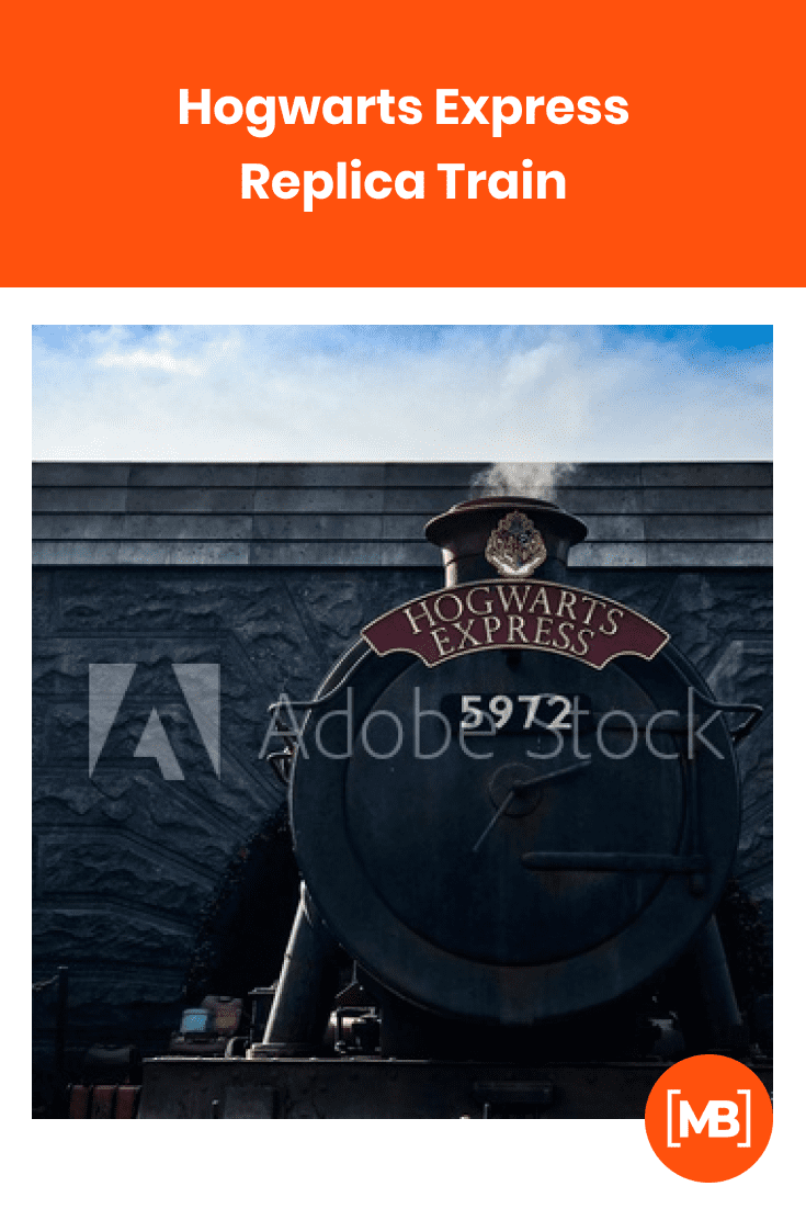 Hogwarts Express Replica Train.