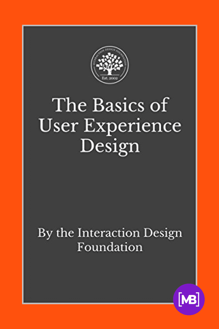 The Basics of User Experience Design: A UX Design Book by the Interaction Design Foundation by Mads Soegaard. Cover Collage.