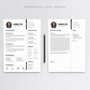 Medical Student CV Template Resume – MasterBundles