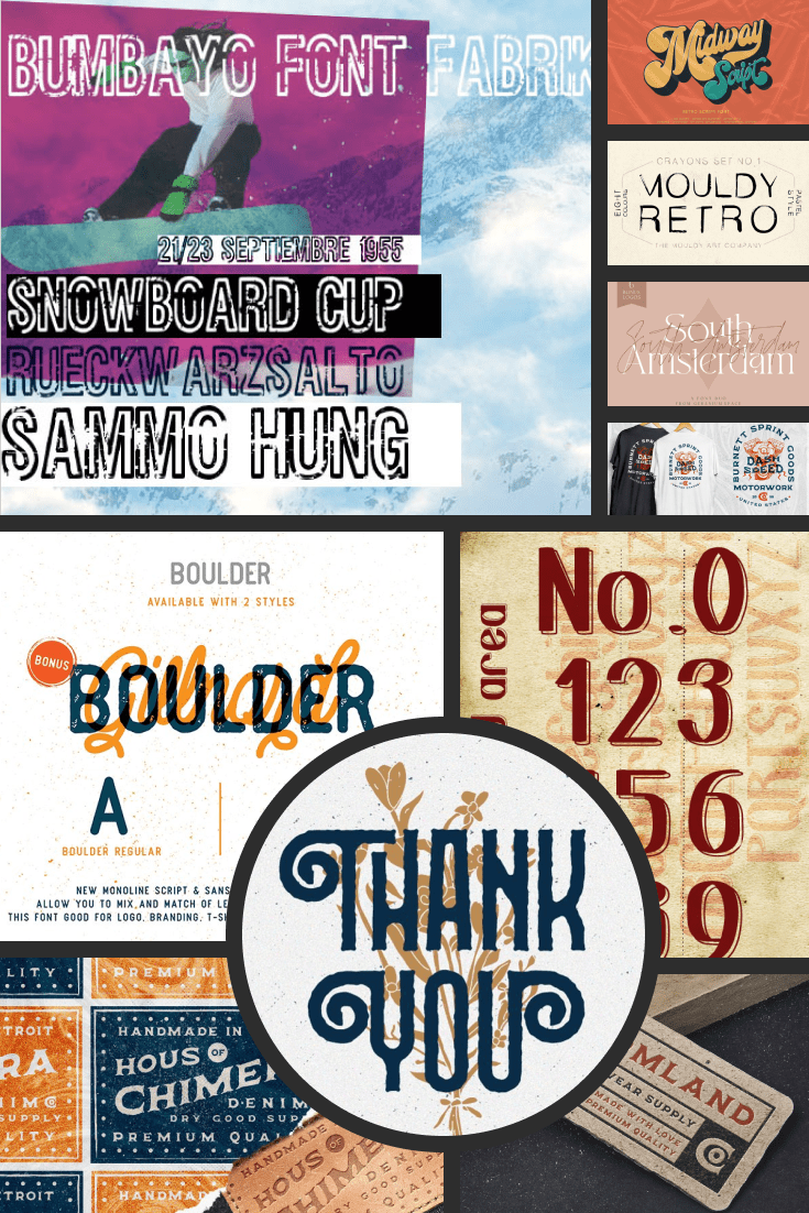 20 Inspiring Free and Premium 90s Fonts Pinterest.