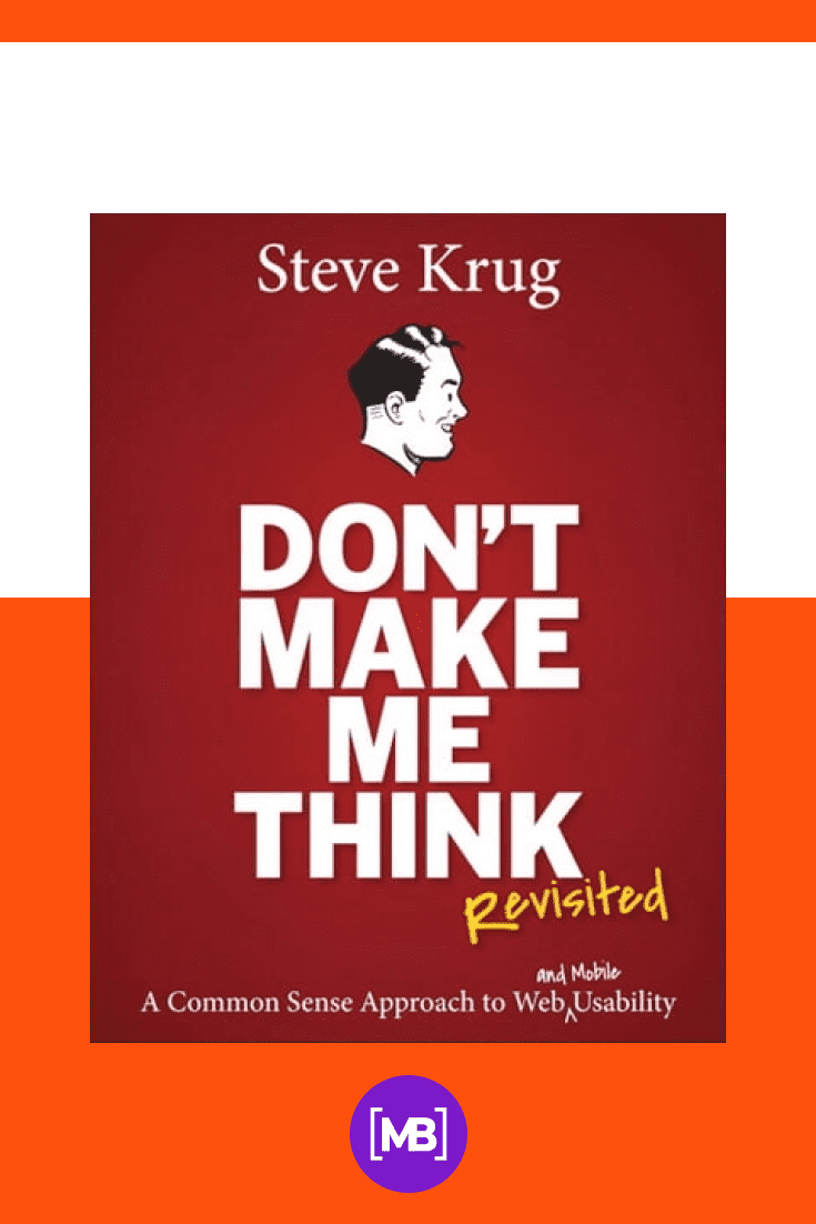 Don't Make Me Think, Revisited: A Common Sense Approach to Web Usability (3rd Edition) (Voices That Matter) by Steve Krug. Cover Collage.