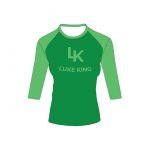 Raglan Women's 3/4 Sleeve Shirt - Vector Mockup Template – MasterBundles