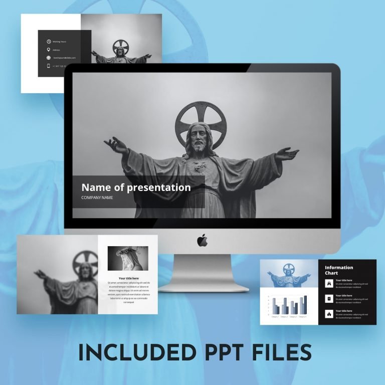 Free Blessed Worship Background Powerpoint (PPTX) Beatification