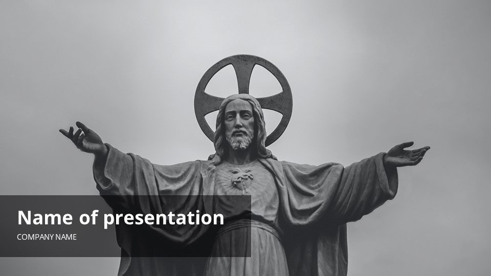 Free Blessed Worship Background Powerpoint (PPTX) - Beatification
