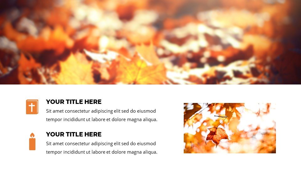 Gold - Free Fall Autumn Worship Powerpoint Background. Gold - Free Fall Autumn Worship Powerpoint Background.