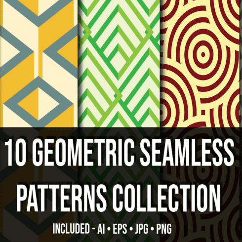 Geometric Seamless Patterns Collection_Main
