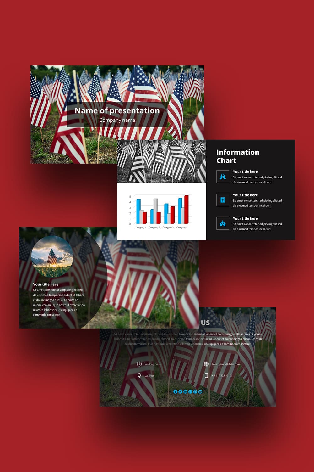 Anniversary – Free Memorial Day Worship Powerpoint Background - Pinterest.