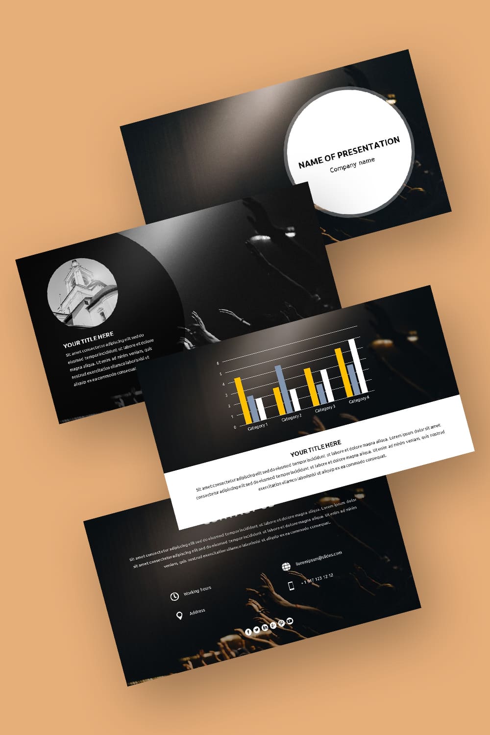 powerpoint template resolution