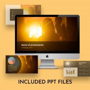 Free Powerpoint Background Worship Light (PPTX) - Lights