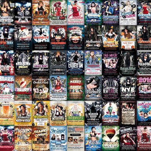 85 in 1 Flyer Templates cover.