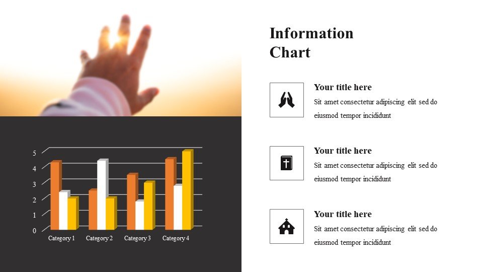 You can place the material both in a text box and in an infographic.Goal - Free Worship Conduct Background Powerpoint. You can place the material both in a text box and in an infographic.Goal - Free Worship Conduct Background Powerpoint.