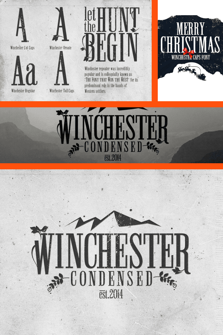 You don't know anything about the Wild West if you haven't seen this font. In dark colors, it will look great in any text.