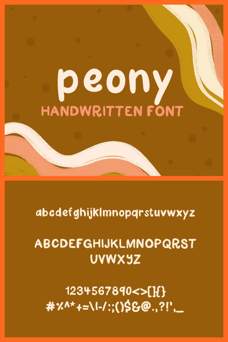 Bold accent font. It has no specific features, so it will fit most projects.