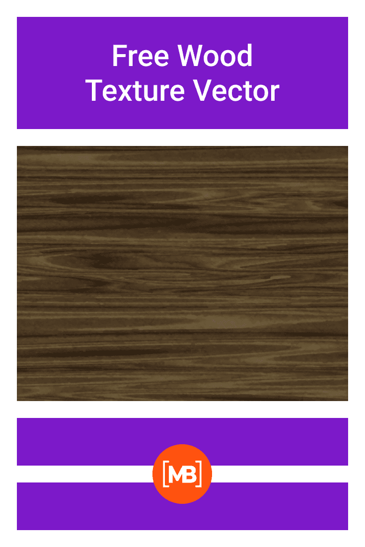 Horizontal wooden floor in dark color.