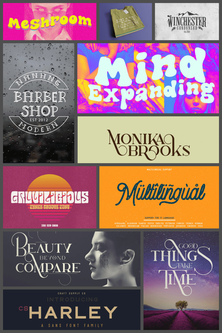 Best Vintage Fonts Pinterest.