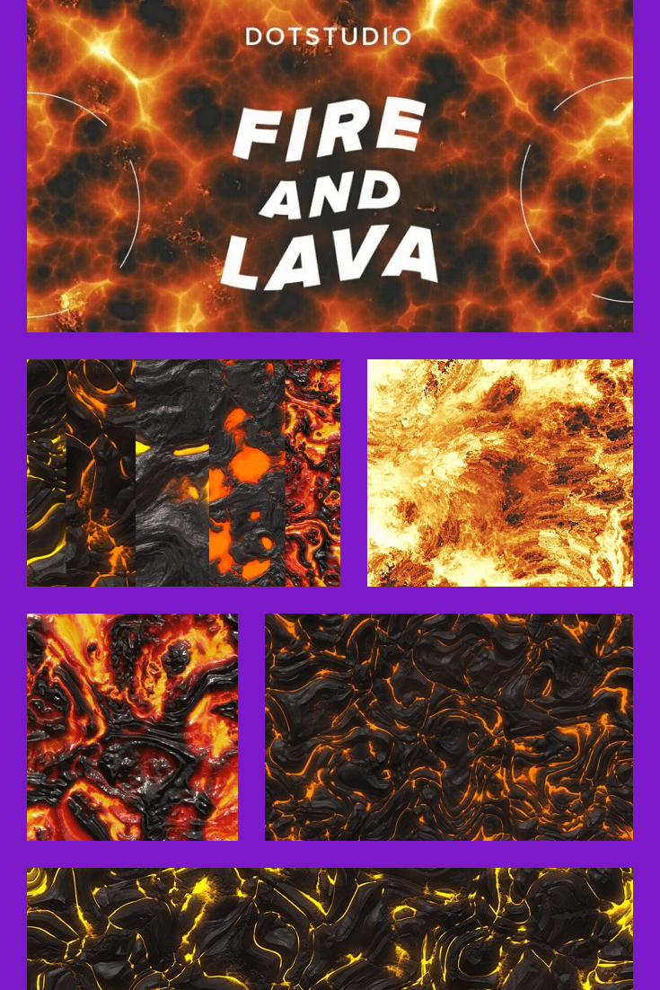 Incredible structure of lava with soil.