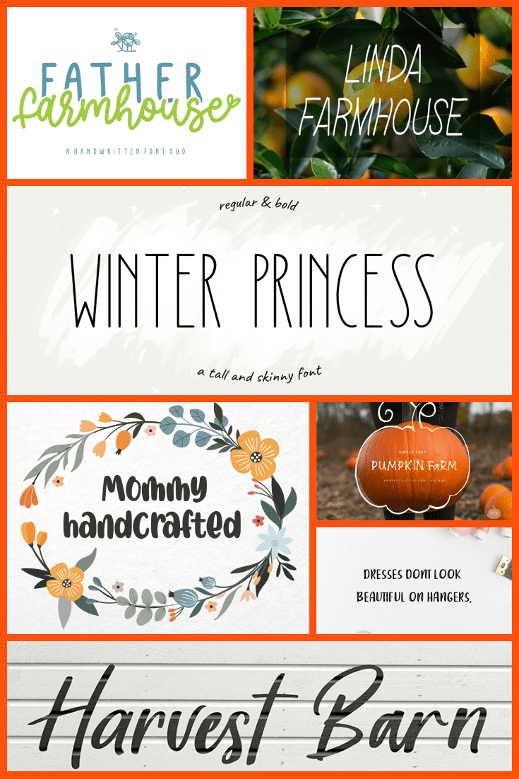 Inspiring Free and Premium Farmhouse Fonts Pinterest.
