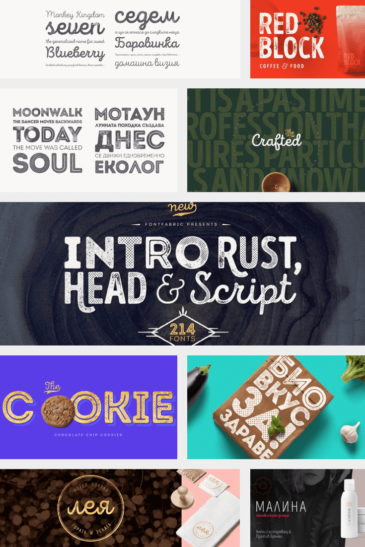 A universal font that can be fit into different themes and add some of your own elements.