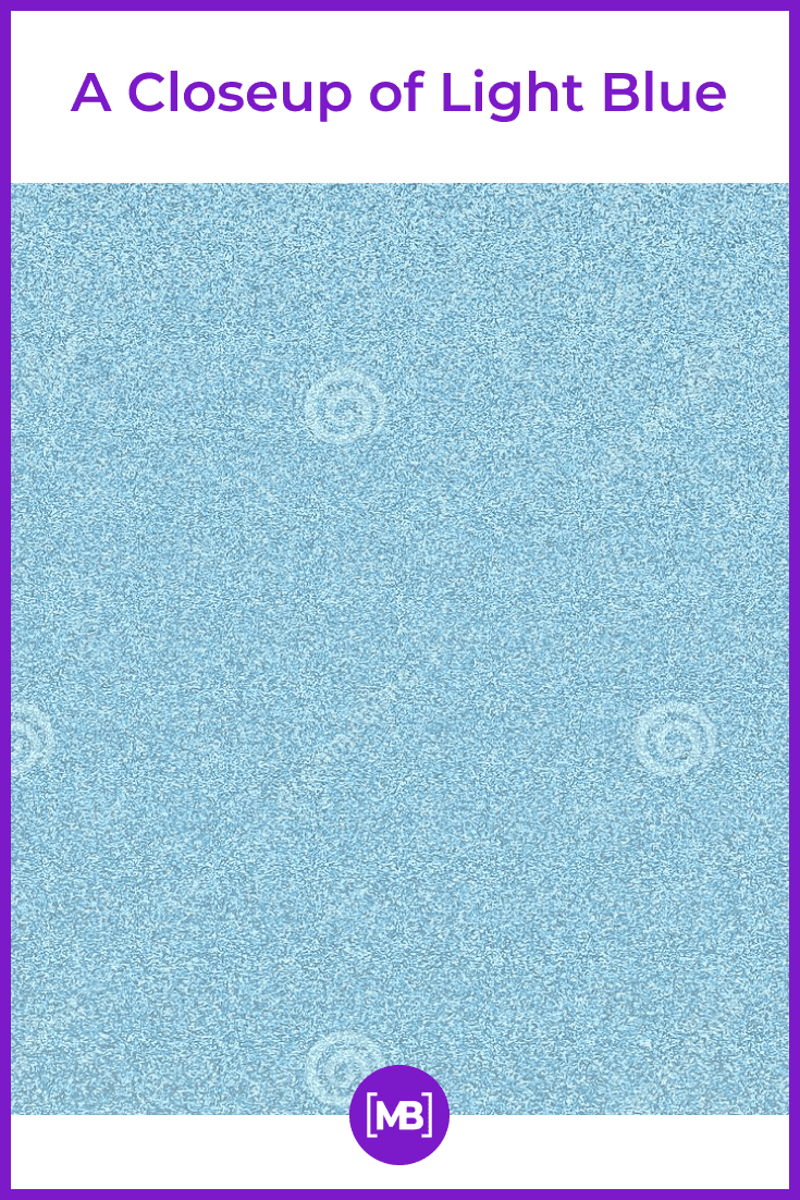 Blue background with lurex.