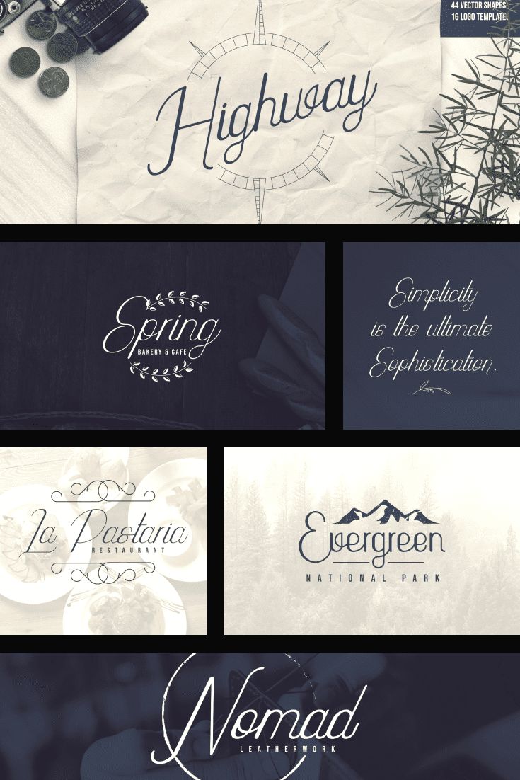 Thin lines, soft corners. This font creates an atmosphere of aristocracy and etiquette.