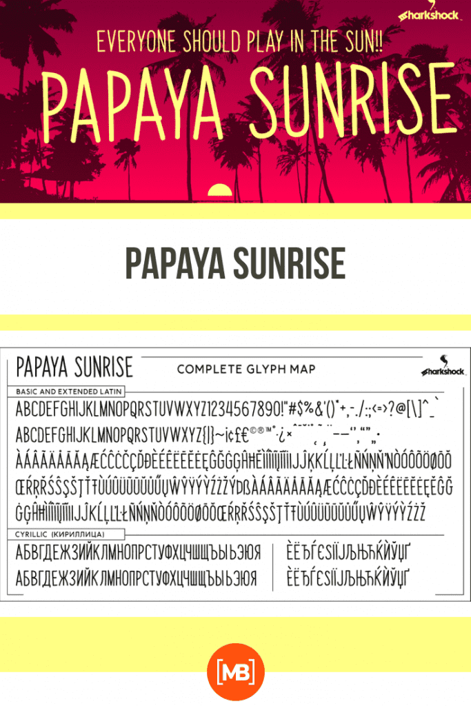 Best Tropical Font 2021 50+ Tropical Fonts Free and Premium 🌴 [MB