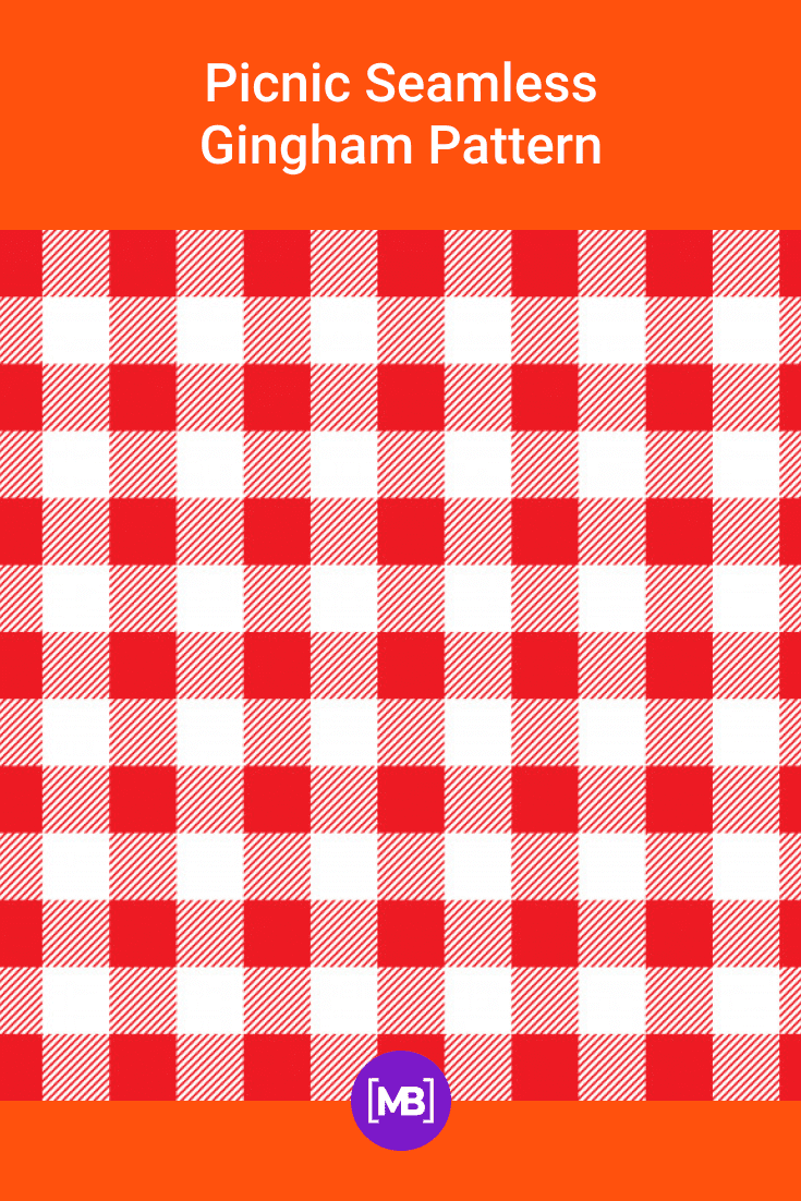 Classic red check.