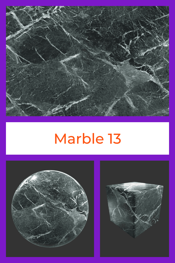 Luxurious dark marble.