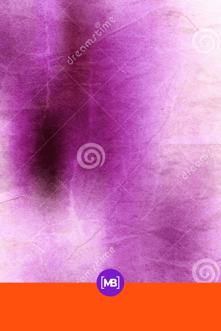 Purple spotted parchment.